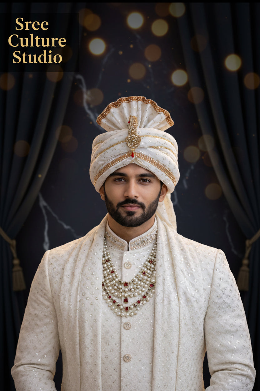 Taj – Royal Groom Safa –  # M1