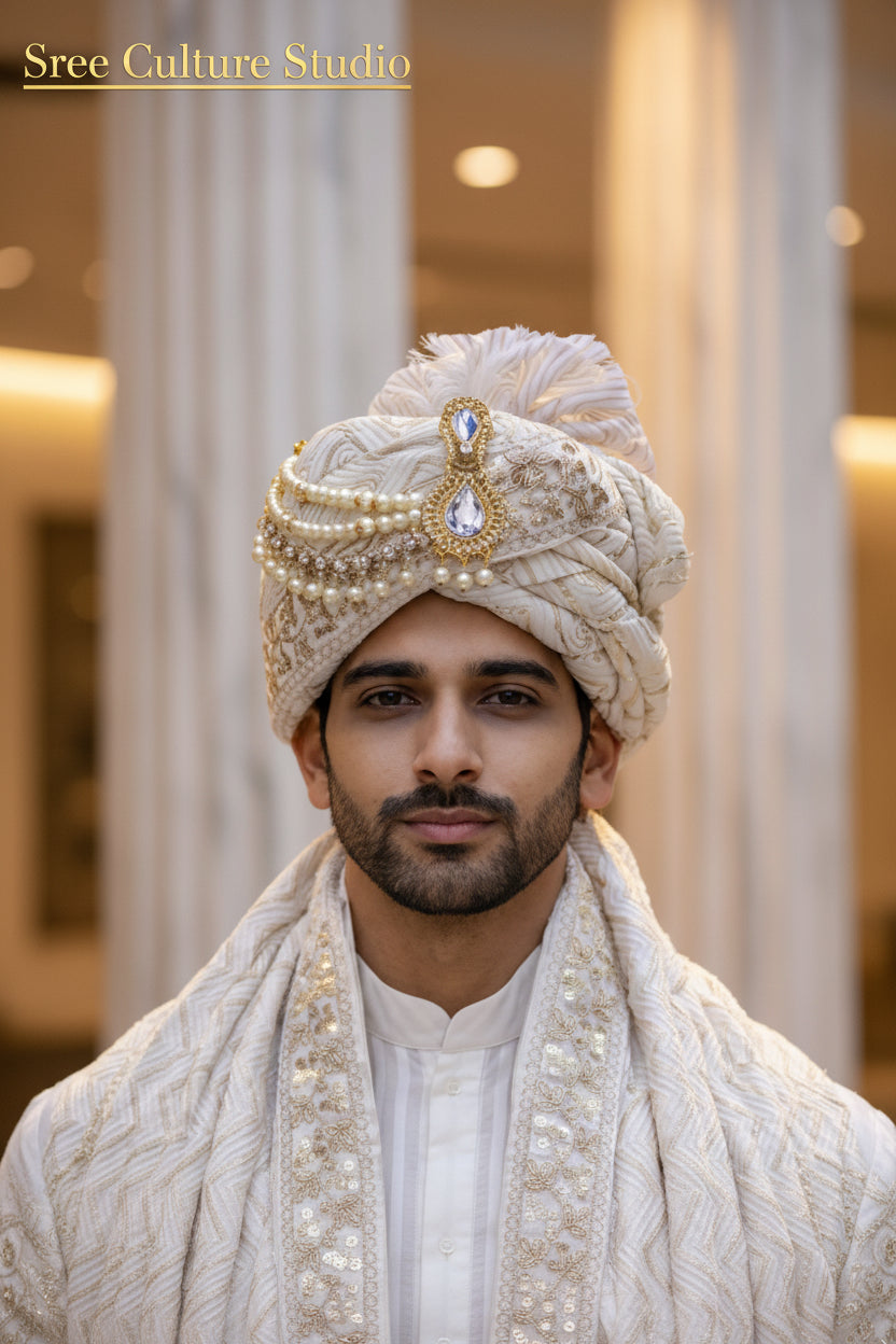 Taj – Royal Groom Safa –  # M1