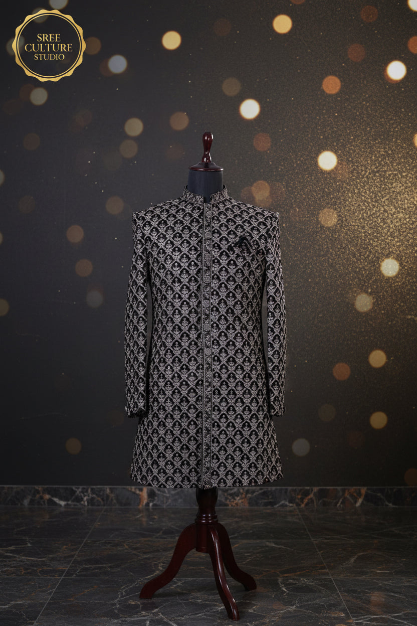 Veer – Indo-Western Men’s Sherwani – M2