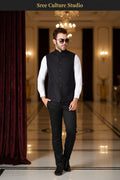 Men's Designer Waist Coat – Wedding & Festive Wear