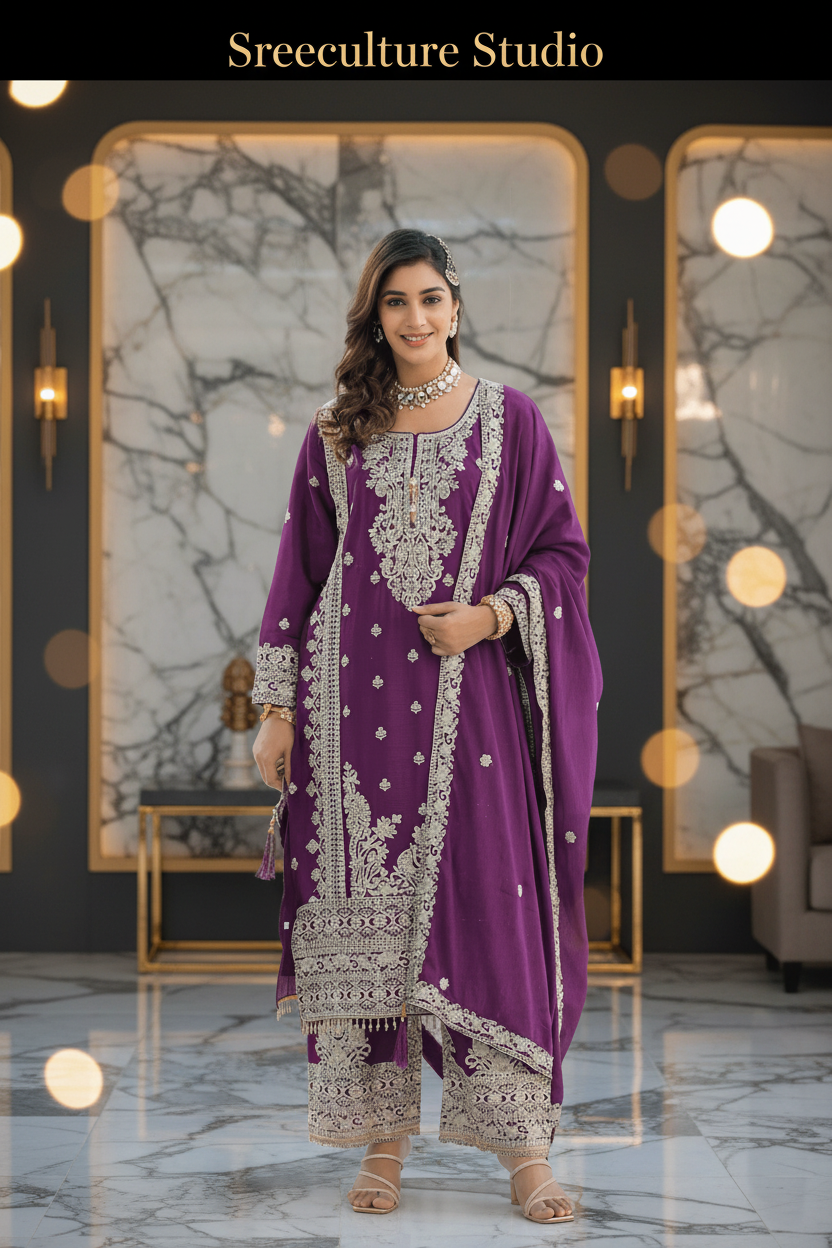Designer Sharara Garara for wedding collections