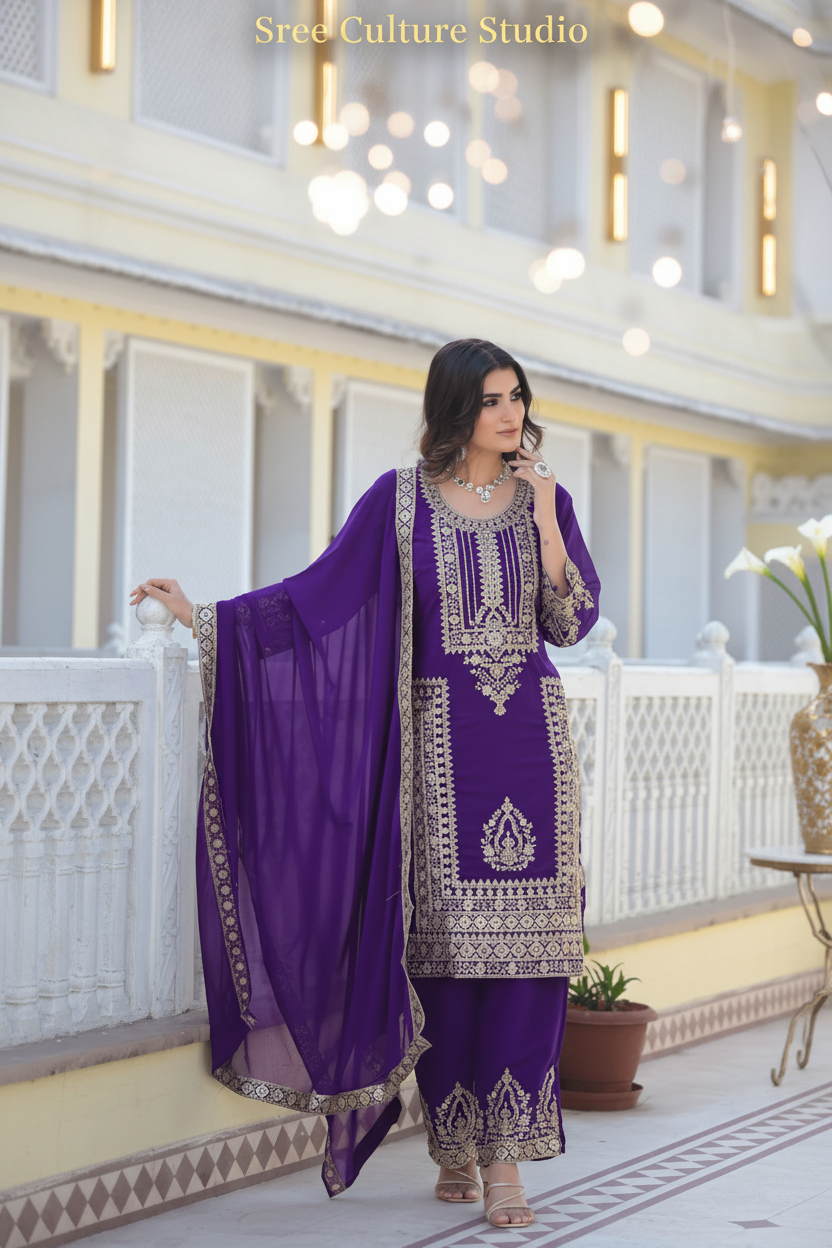 Designer Sharara Garara for wedding collections