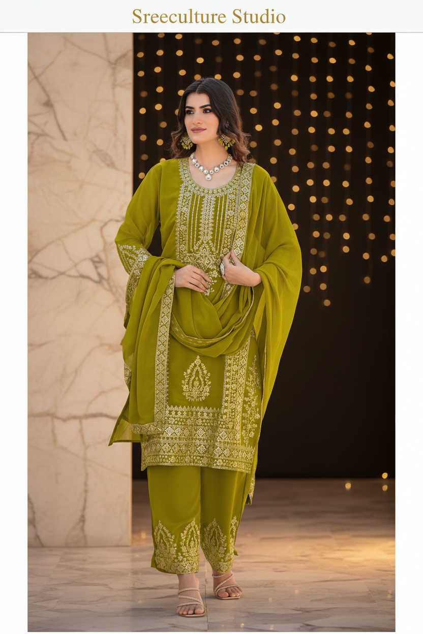 Designer Sharara Garara for wedding collections
