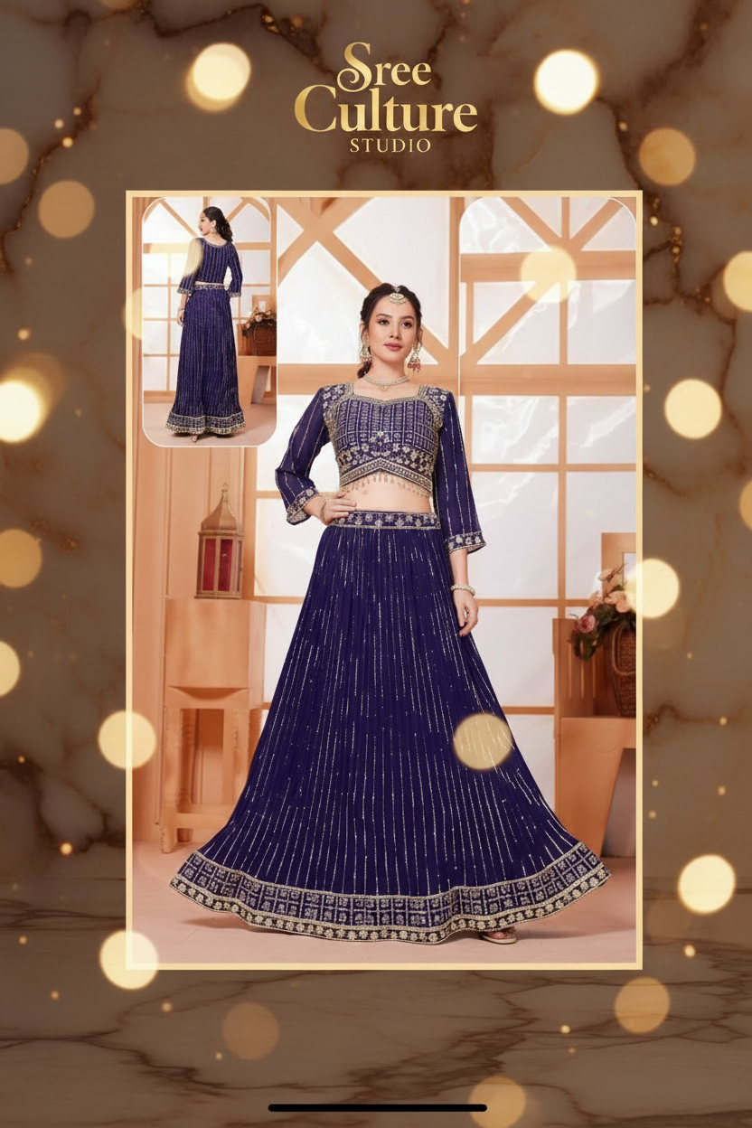 Designer Sharara Garara for wedding collections