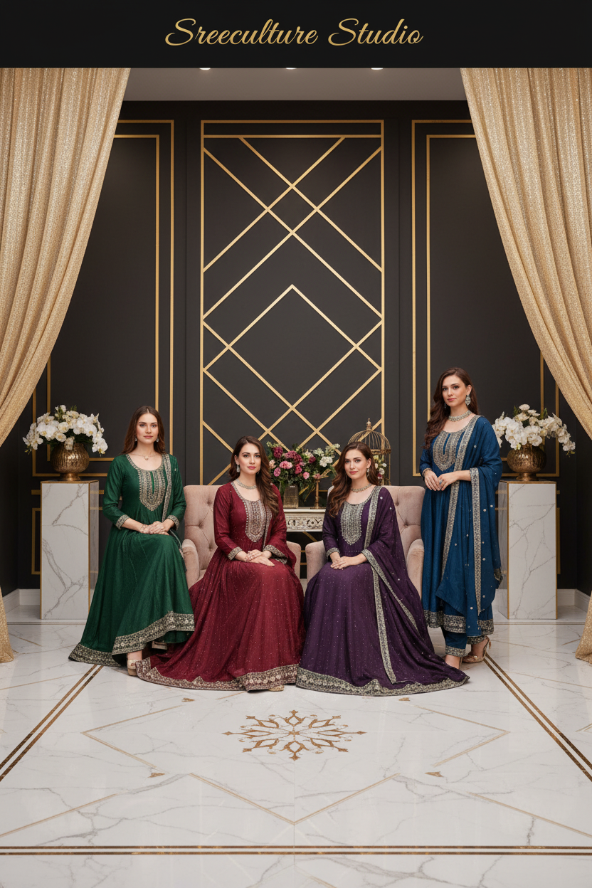 Designer Sharara Garara for wedding collections