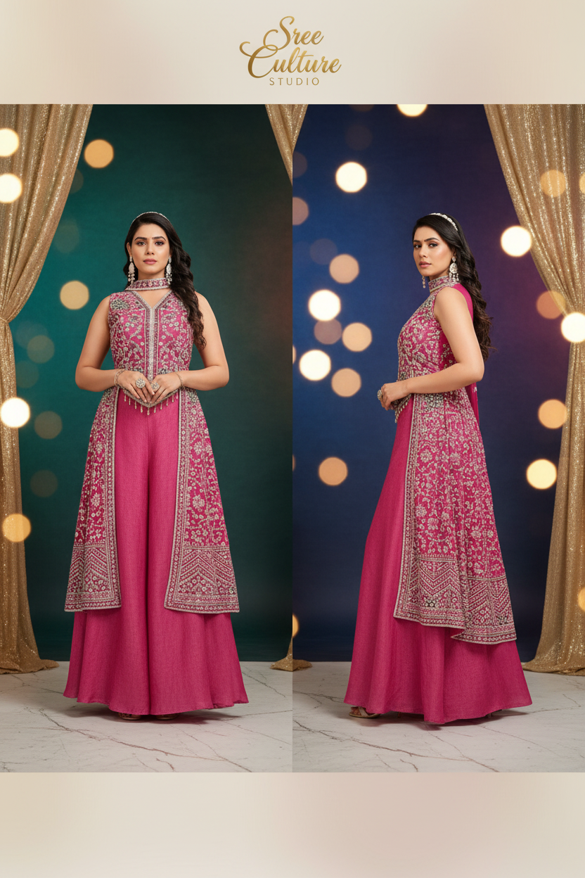 Designer Sharara Garara for wedding collections