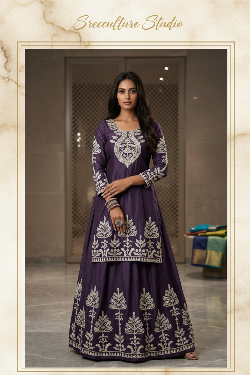 Designer Sharara Garara for wedding collections