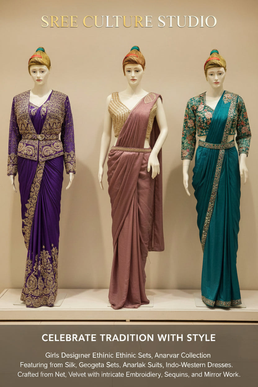 Lahari – One Minute Saree Collection – Easy Wear Designer Sarees