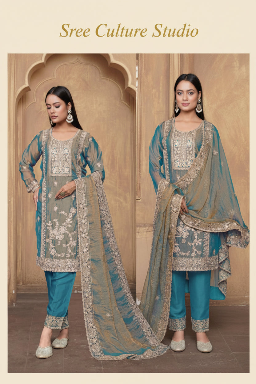 Gauri – Heavy Designer Work Wedding Dresses – Bridal Couture Collection