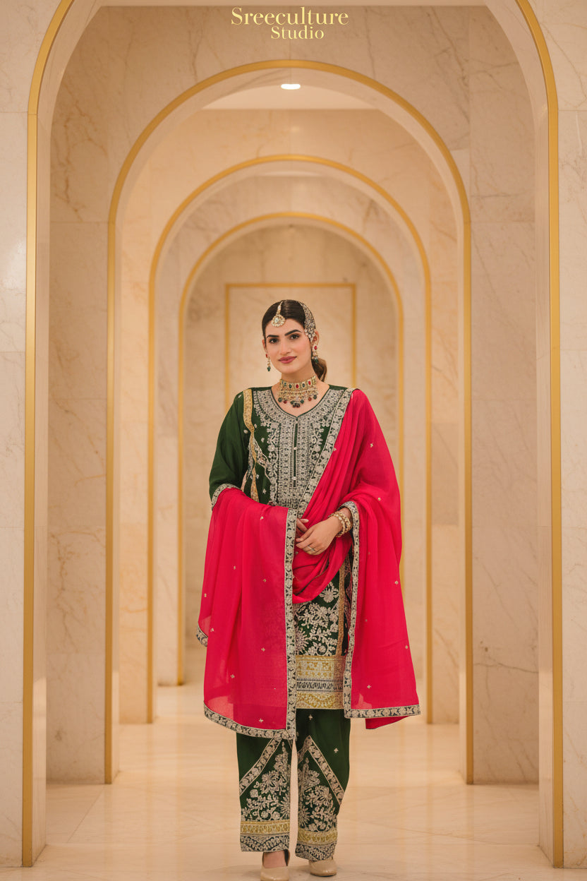 Gauri – Heavy Designer Work Wedding Dresses – Bridal Couture Collection