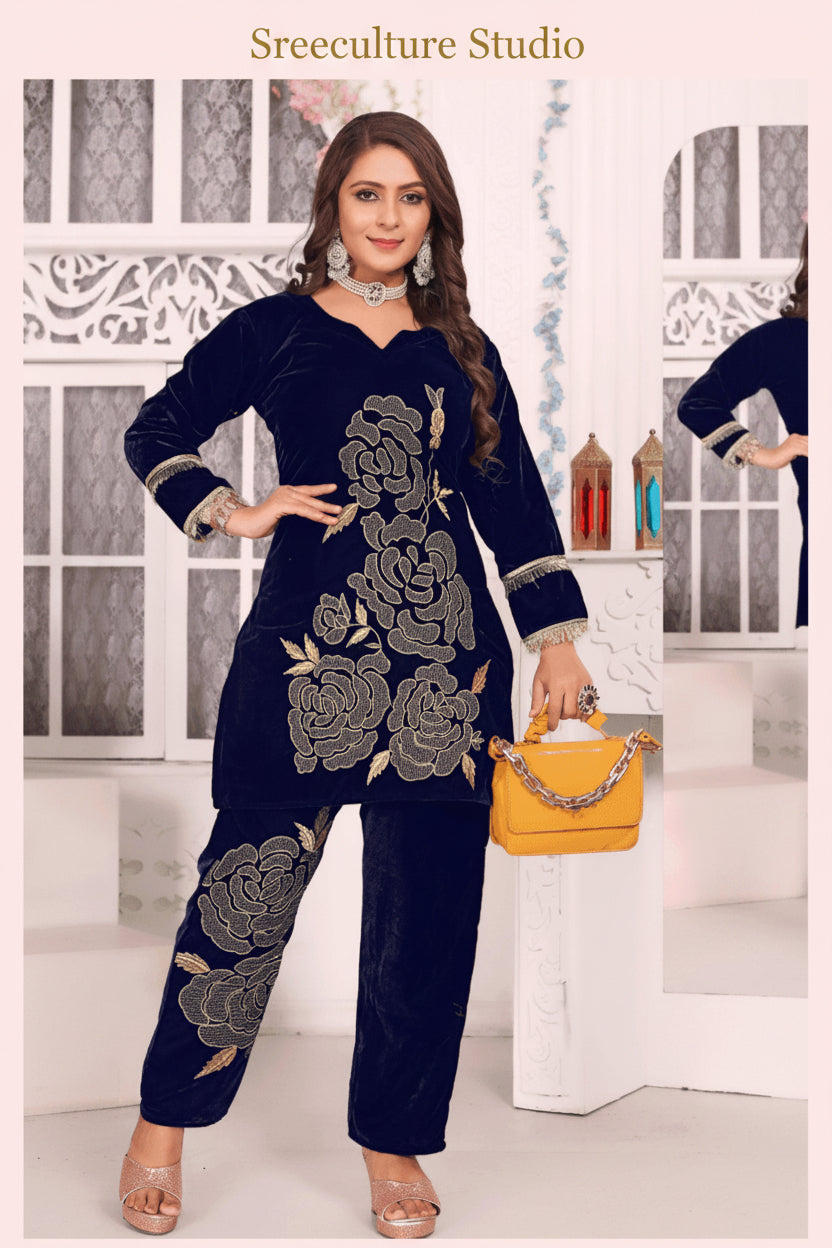 Rohini – Designer Velvet Dresses Collectns – Luxury Bridal & Festive Wear