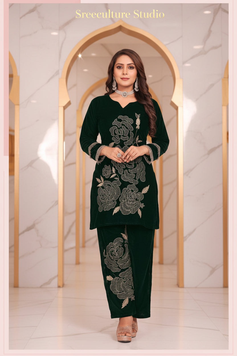 Rohini – Designer Velvet Dresses Collectns – Luxury Bridal & Festive Wear