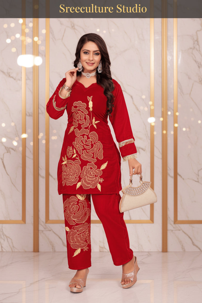 Rohini – Designer Velvet Dresses Collectns – Luxury Bridal & Festive Wear