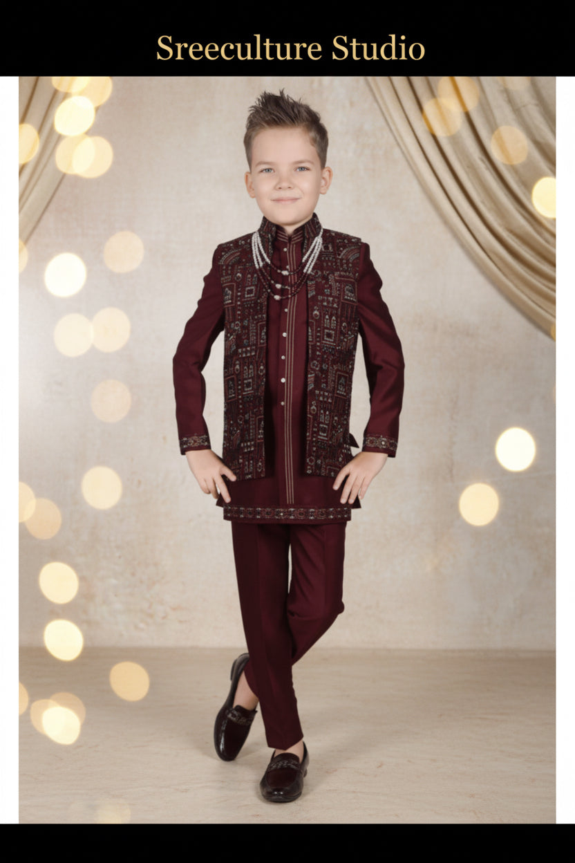 Kanha – Boy’s Designer Ethnic Wear Collections – Little Prince Bridal & Festive Wear