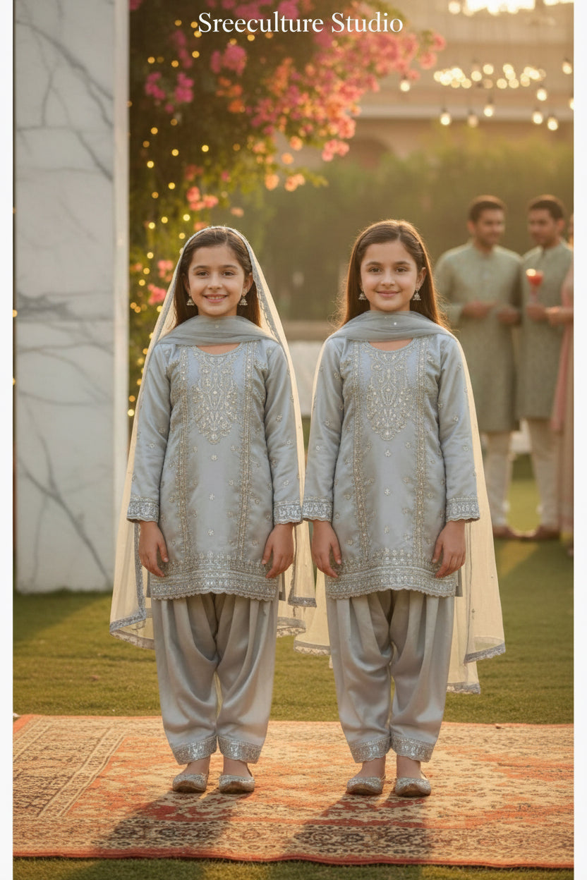Pari – Girls Designer Ethnic Wear Collections – Little Princess Bridal & Festive Wear