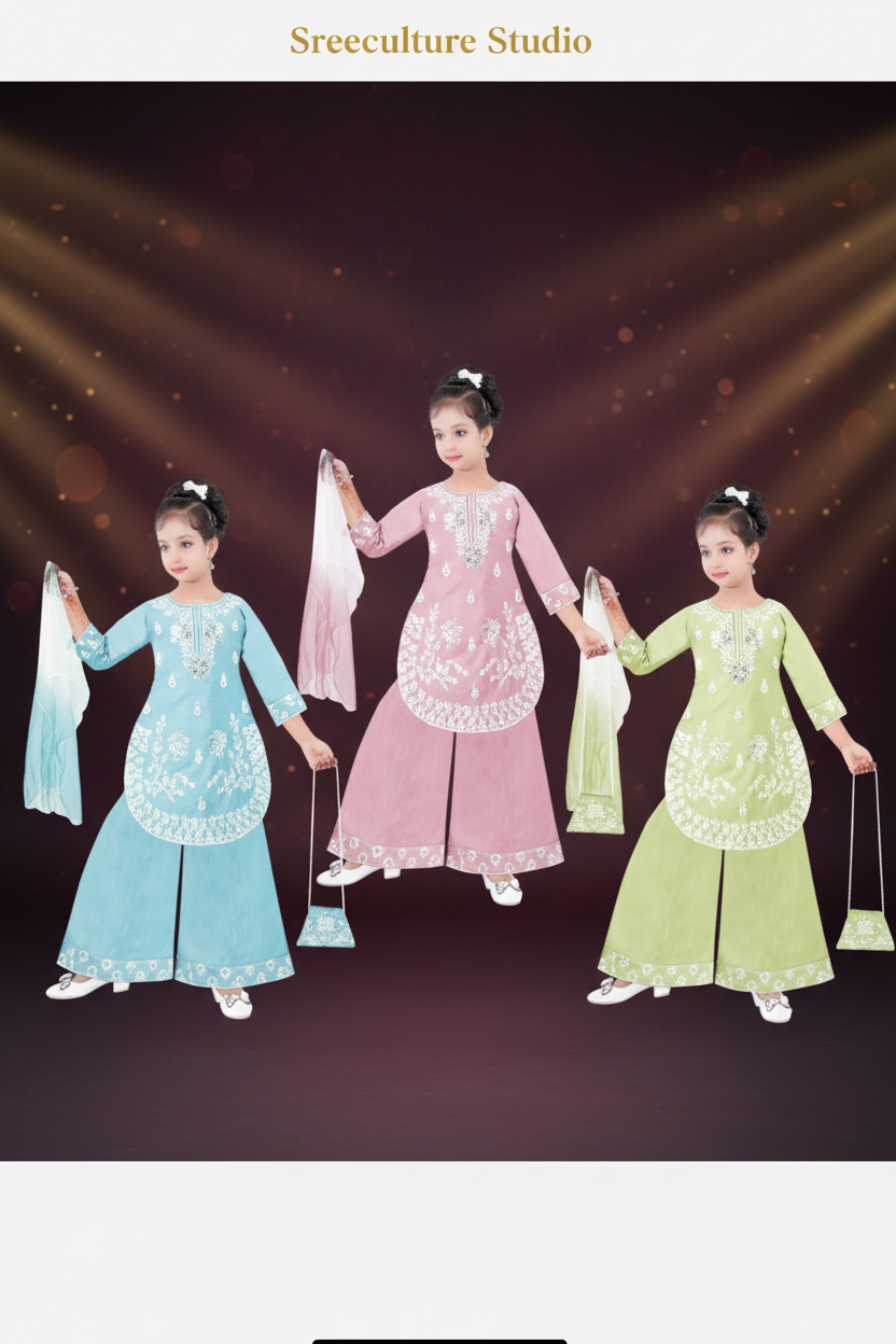 Pari – Girls Designer Ethnic Wear Collections – Little Princess Bridal & Festive Wear