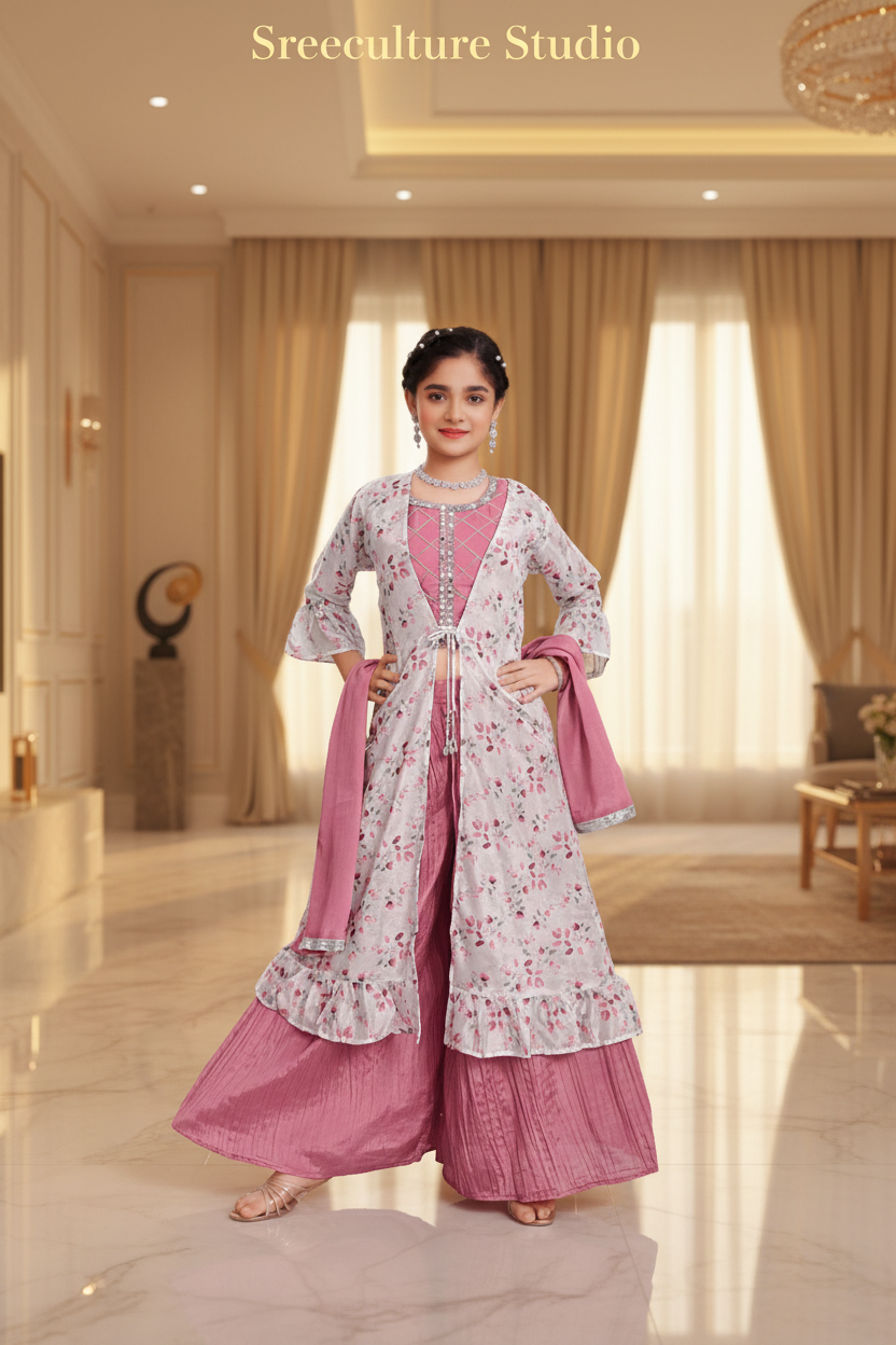 Pari – Girls Designer Ethnic Wear Collections – Little Princess Bridal & Festive Wear