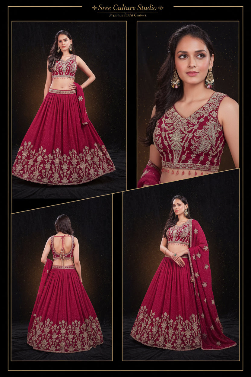 Gauri – Heavy Designer Work Wedding Dresses – Bridal Couture Collection
