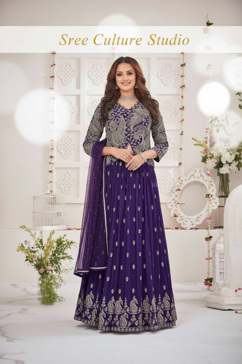 Gauri – Heavy Designer Work Wedding Dresses – Bridal Couture Collection