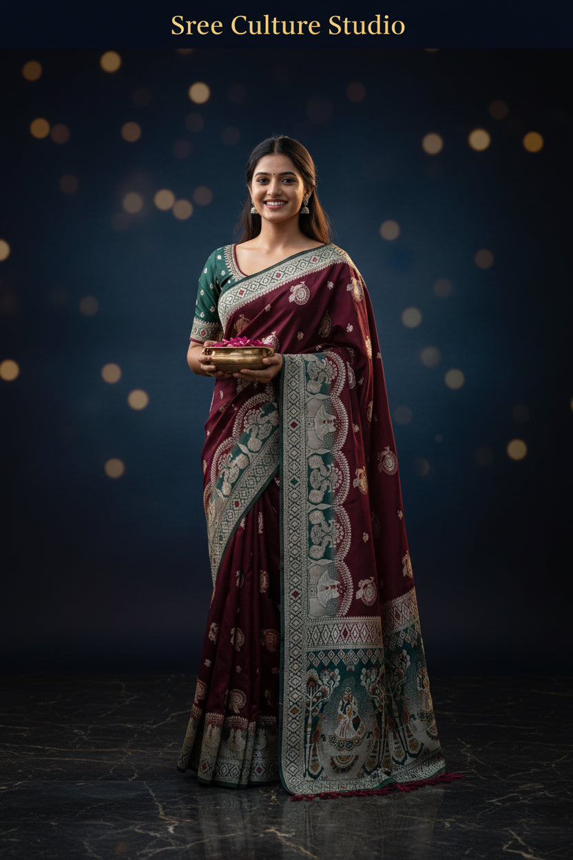 Vasudha – Wedding Sarees Collection – Bridal Silk & Designer Sarees