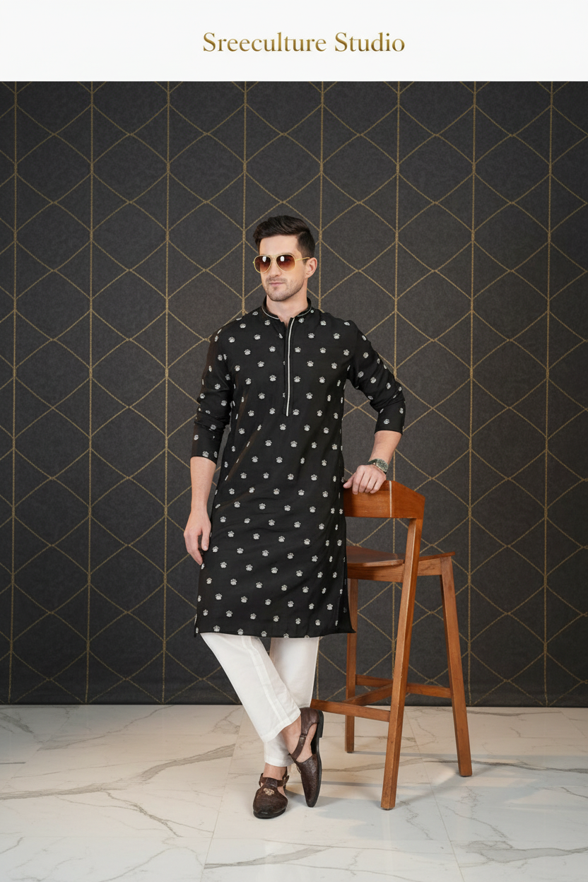 Men's Designer Kurta Pajama collections:M5